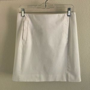 Neiman Marcus white cotton skirt
